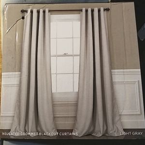 Lush decor 2pc. Insulated blackout panels